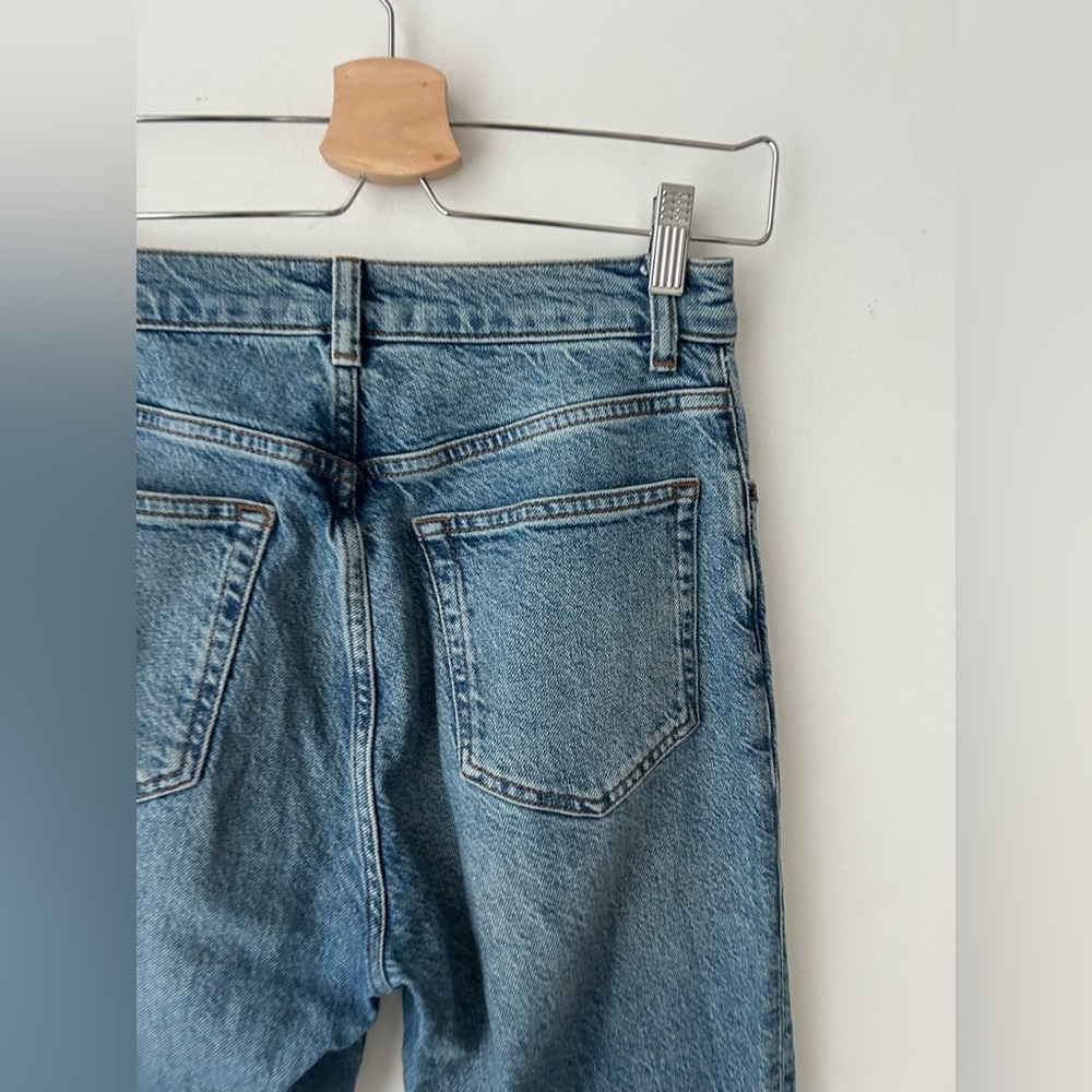 reformation jeans maya Blue high rise skinny button - Picture 8 of 11